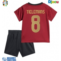 Belgija Youri Tielemans #8 Domaci Dres za djecu EP 2024 Kratak Rukav (+ Kratke hlače)